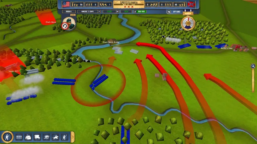 Скриншот 2 к игре Battleplan: American Civil War