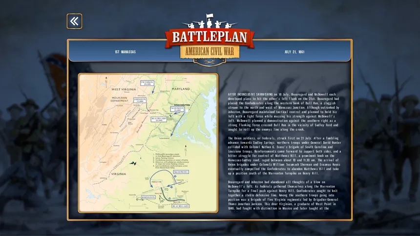 Скриншот 3 к игре Battleplan: American Civil War