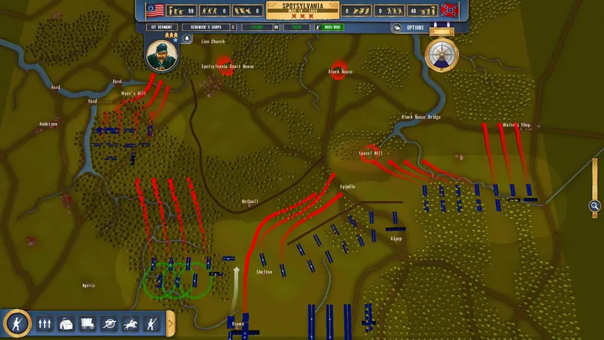 Скриншот 4 к игре Battleplan: American Civil War