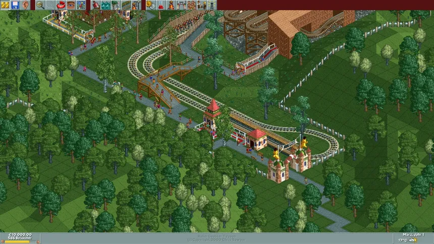Скриншот 3 к игре RollerCoaster Tycoon: Deluxe