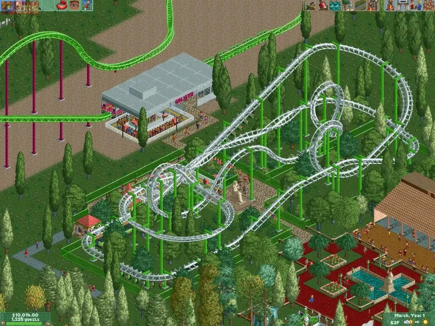 Скриншот 4 к игре RollerCoaster Tycoon 2: Triple Thrill Pack