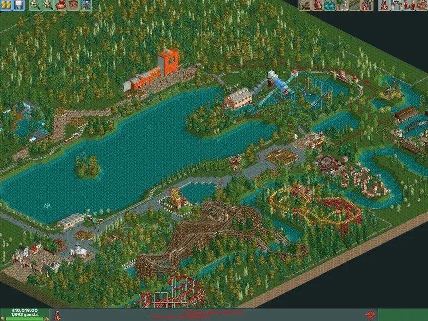 Скриншот 5 к игре RollerCoaster Tycoon 2: Triple Thrill Pack