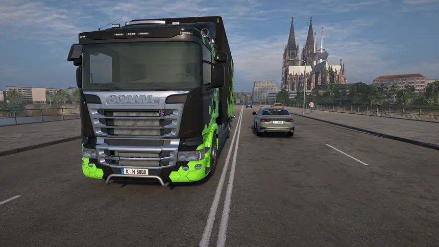 Скриншот 1 к игре ON THE ROAD - The Truck Simulator