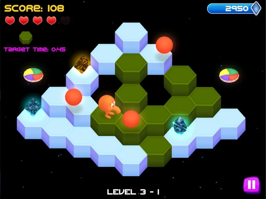 Скриншот 2 к игре Q*bert: Rebooted