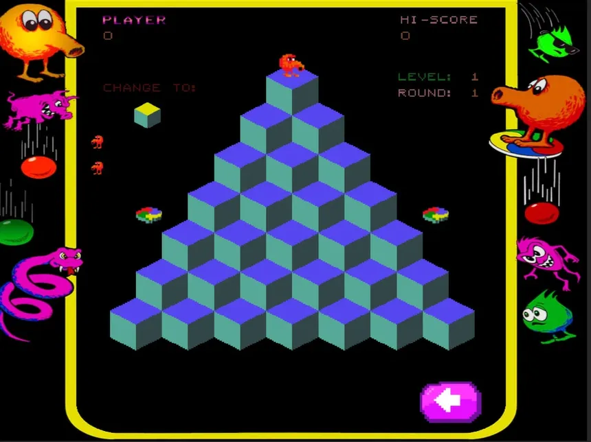 Скриншот 3 к игре Q*bert: Rebooted