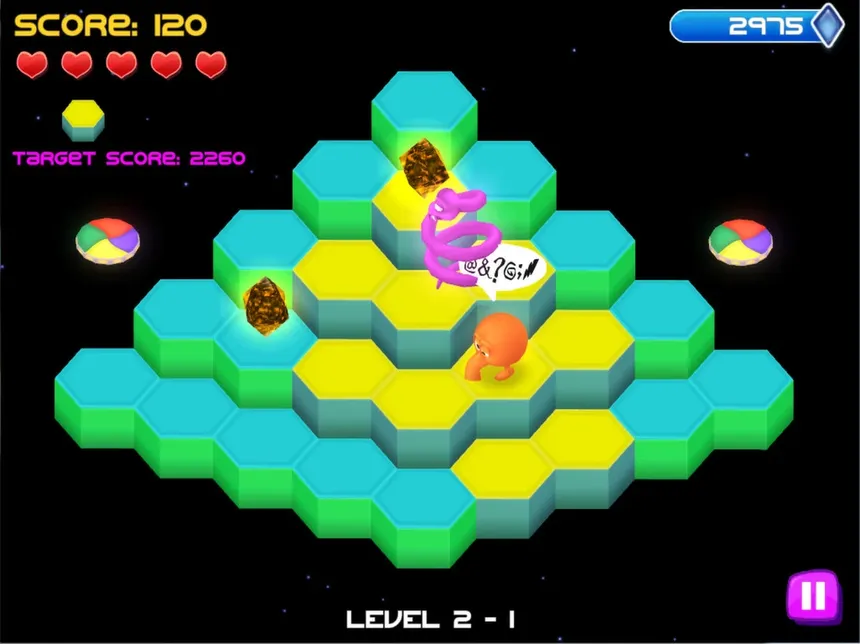 Скриншот 4 к игре Q*bert: Rebooted