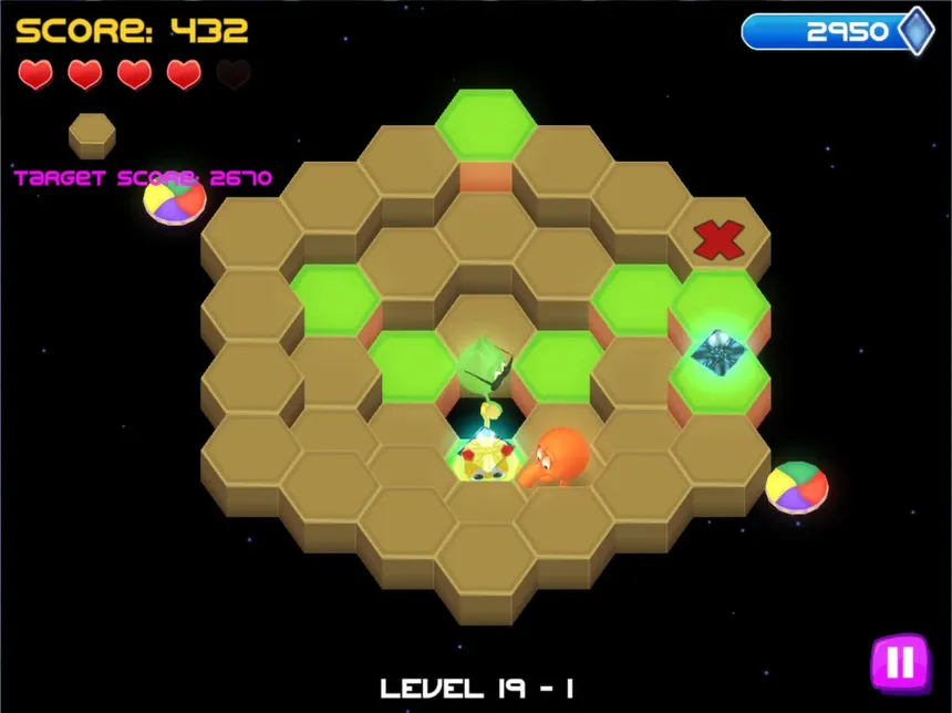 Скриншот 8 к игре Q*bert: Rebooted