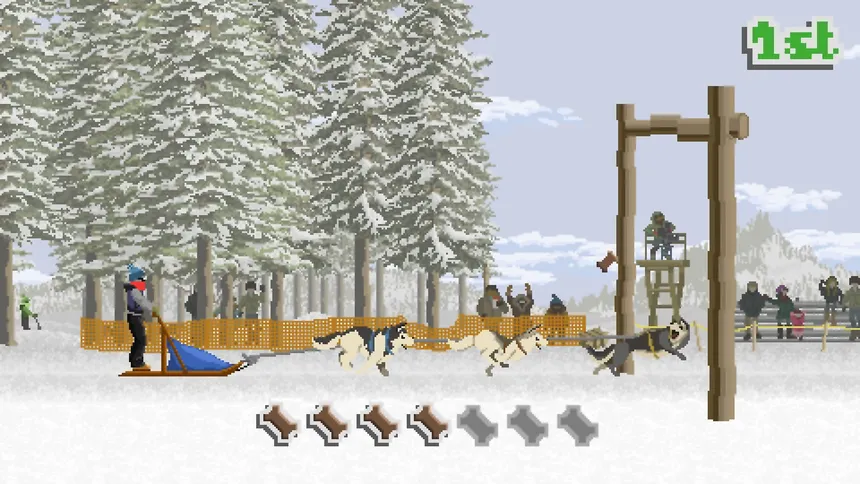 Скриншот 1 к игре Dog Sled Saga