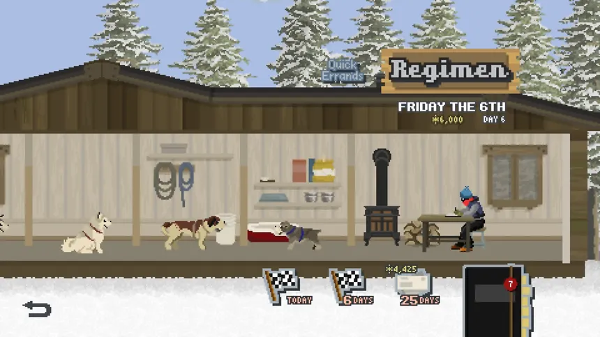 Скриншот 3 к игре Dog Sled Saga