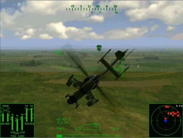 Скриншот 1 к игре Gunship!