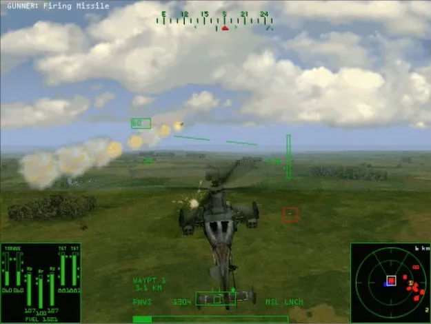 Скриншот 2 к игре Gunship!