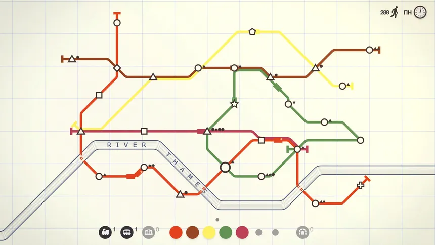 Скриншот 2 к игре Mini Metro