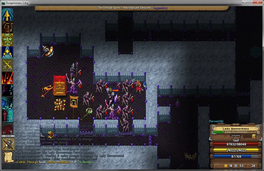 Скриншот 2 к игре Dungeonmans