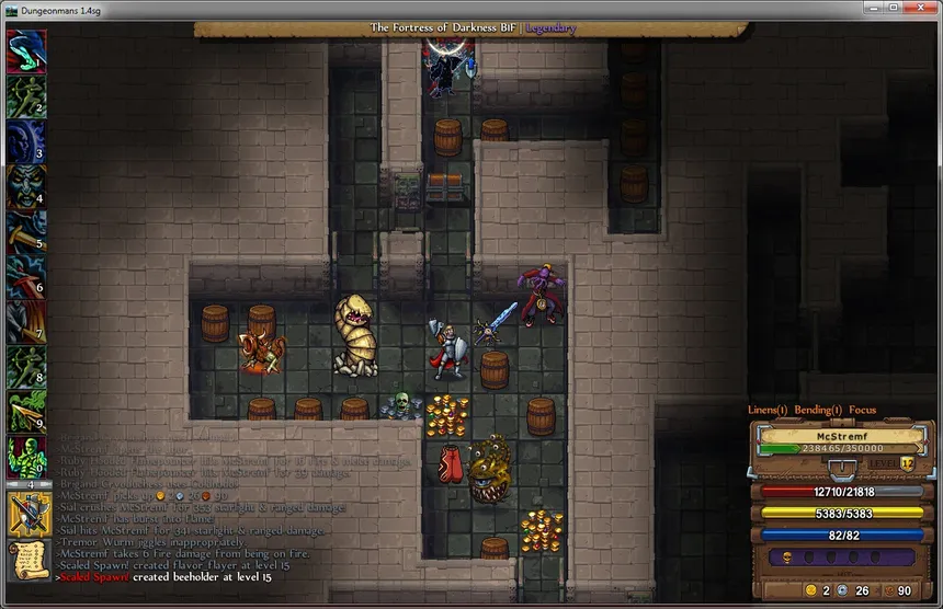 Скриншот 3 к игре Dungeonmans