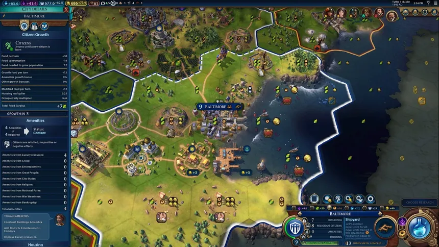 Скриншот 3 к игре Sid Meier’s Civilization VI