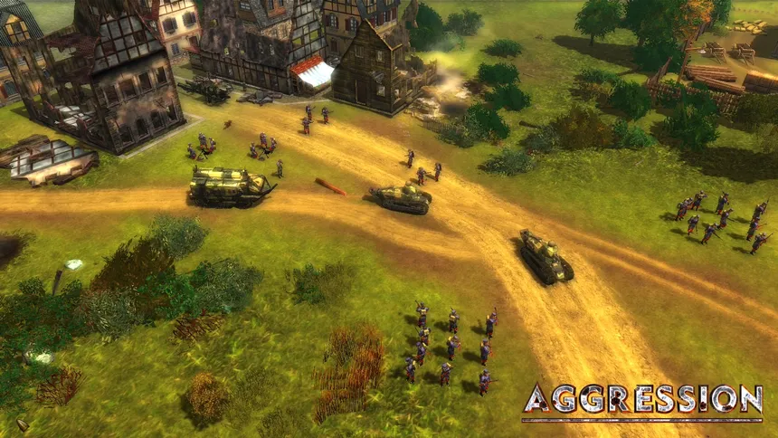 Скриншот 8 к игре Aggression: Europe Under Fire