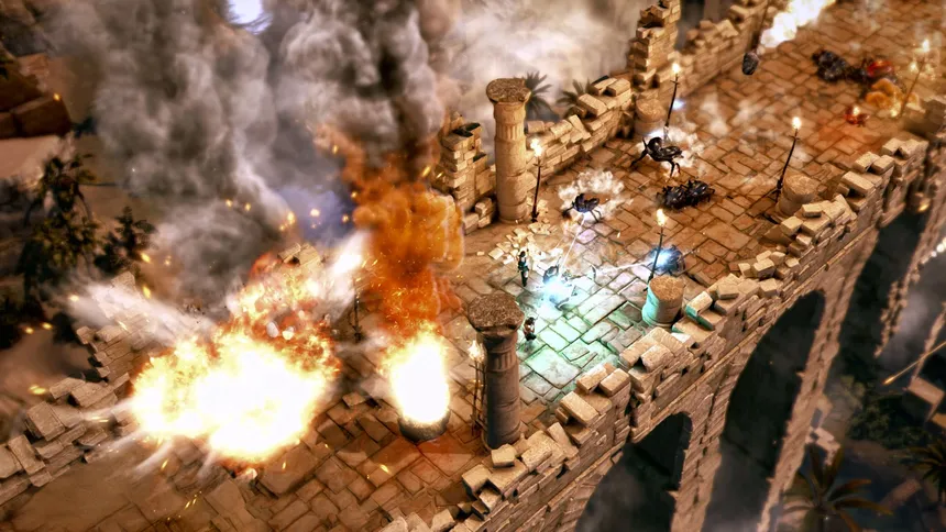Скриншот 1 к игре LARA CROFT AND THE TEMPLE OF OSIRIS