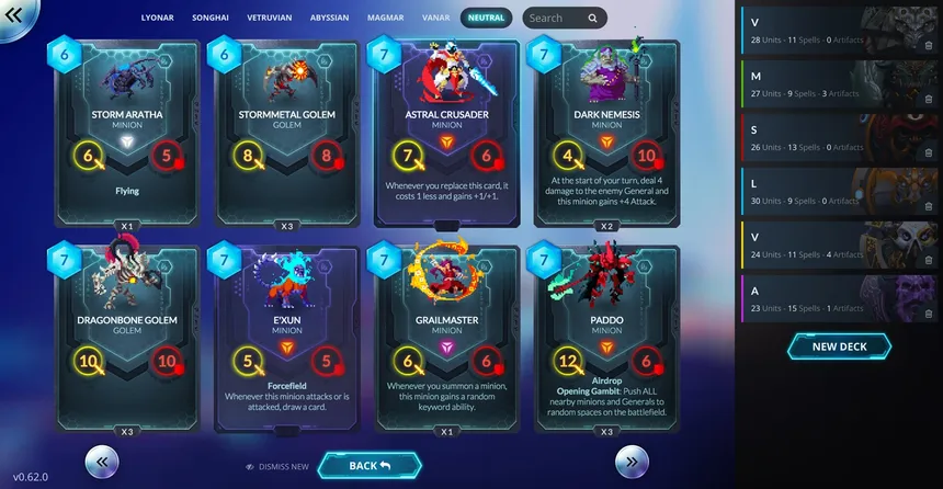 Скриншот 8 к игре Duelyst