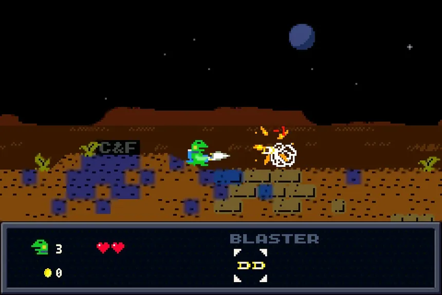 Скриншот 3 к игре Kero Blaster