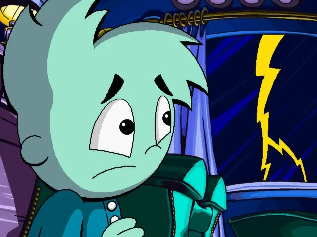 Скриншот 1 к игре Pajama Sam 2: Thunder And Lightning Aren't So Frightening