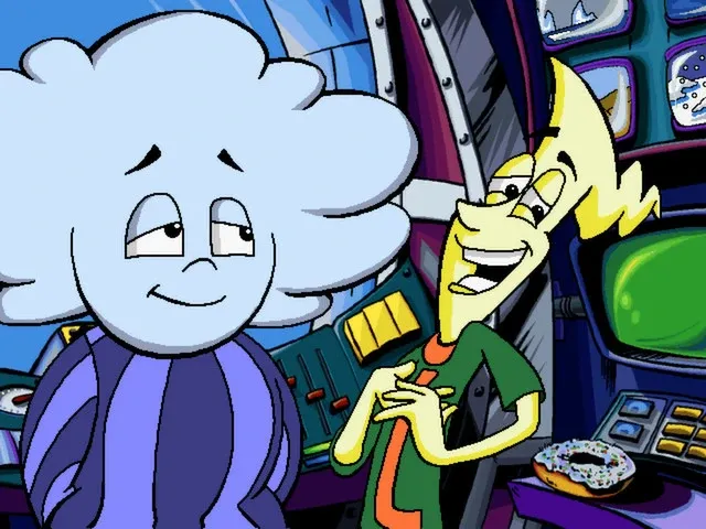 Скриншот 2 к игре Pajama Sam 2: Thunder And Lightning Aren't So Frightening