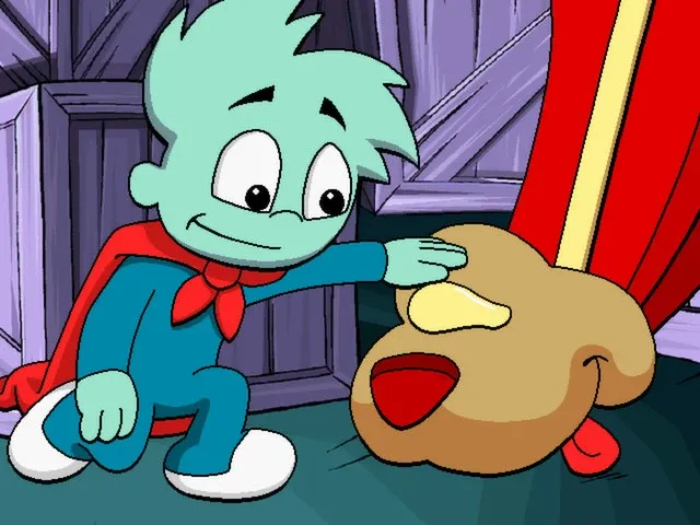 Скриншот 4 к игре Pajama Sam 2: Thunder And Lightning Aren't So Frightening