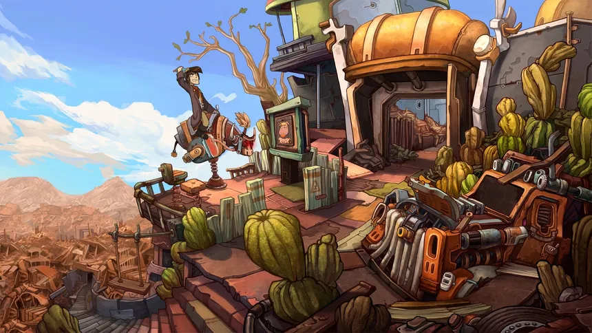 Скриншот 6 к игре Deponia: The Complete Journey