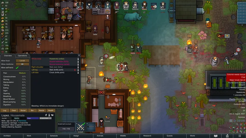 Скриншот 1 к игре RimWorld