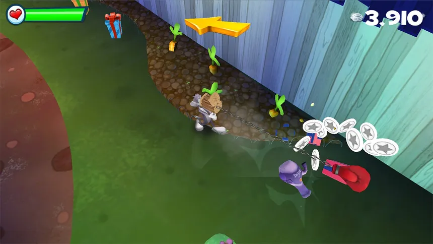 Скриншот 4 к игре Scooby Doo! & Looney Tunes Cartoon Universe: Adventure