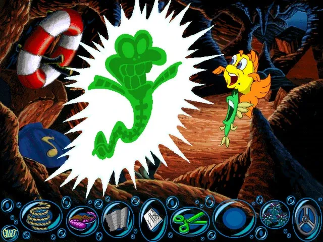Скриншот 4 к игре Freddi Fish 2: The Case of the Haunted Schoolhouse