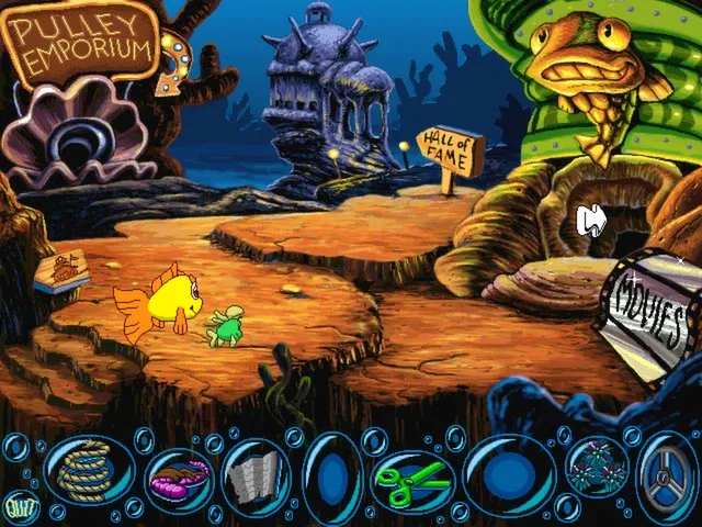Скриншот 5 к игре Freddi Fish 2: The Case of the Haunted Schoolhouse