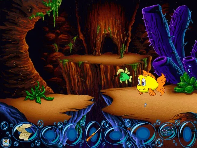 Скриншот 3 к игре Freddi Fish 4: The Case of the Hogfish Rustlers of Briny Gulch