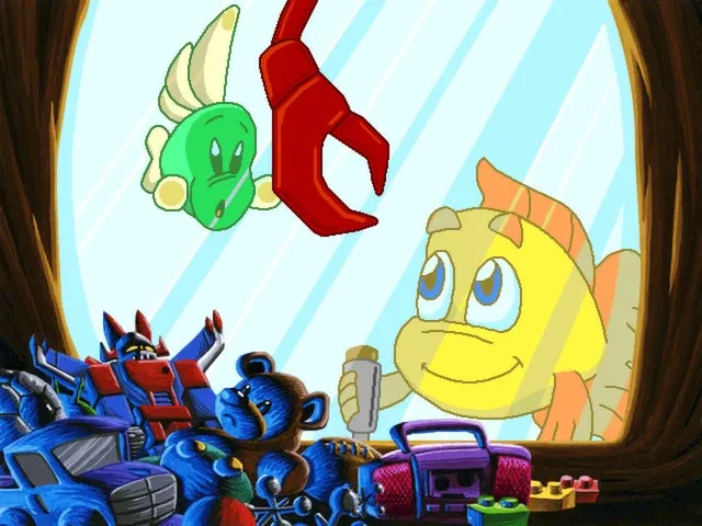Скриншот 7 к игре Freddi Fish 5 featuring Mess Hall Mania: The Case of the Creature of Coral Cove