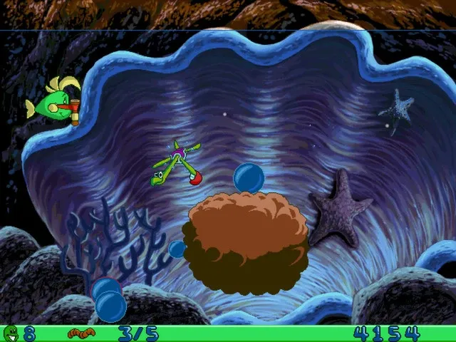Скриншот 4 к игре Freddi Fish and Luther's Water Worries