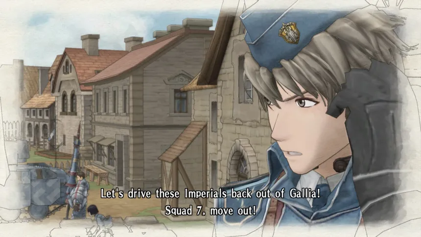 Скриншот 1 к игре Valkyria Chronicles