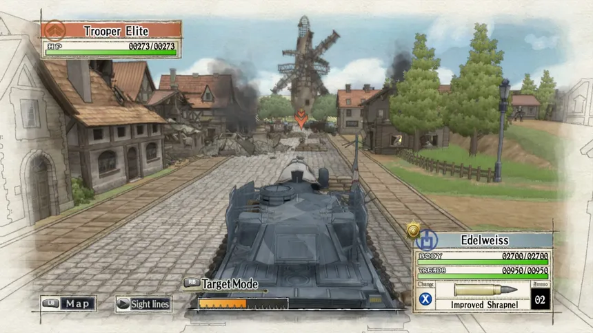 Скриншот 4 к игре Valkyria Chronicles
