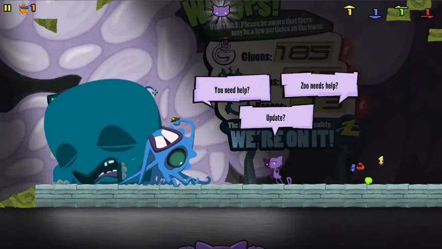 Скриншот 4 к игре Schrodinger’s Cat And The Raiders Of The Lost Quark