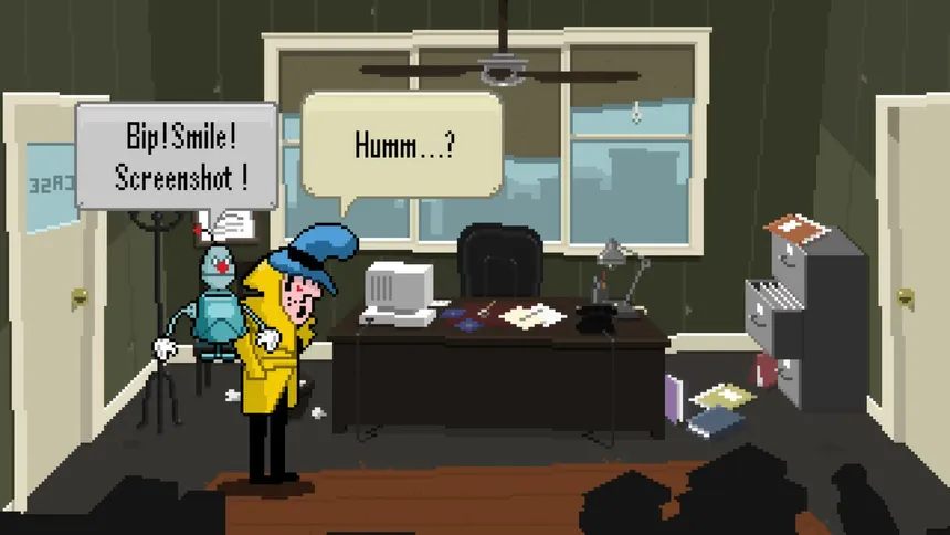 Скриншот 1 к игре Detective Case and Clown Bot in: Murder in the Hotel Lisbon