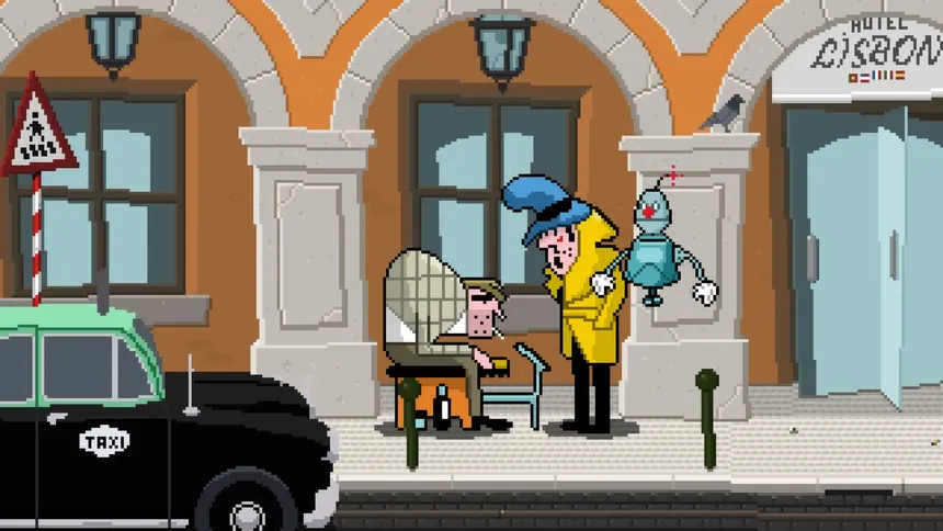 Скриншот 3 к игре Detective Case and Clown Bot in: Murder in the Hotel Lisbon