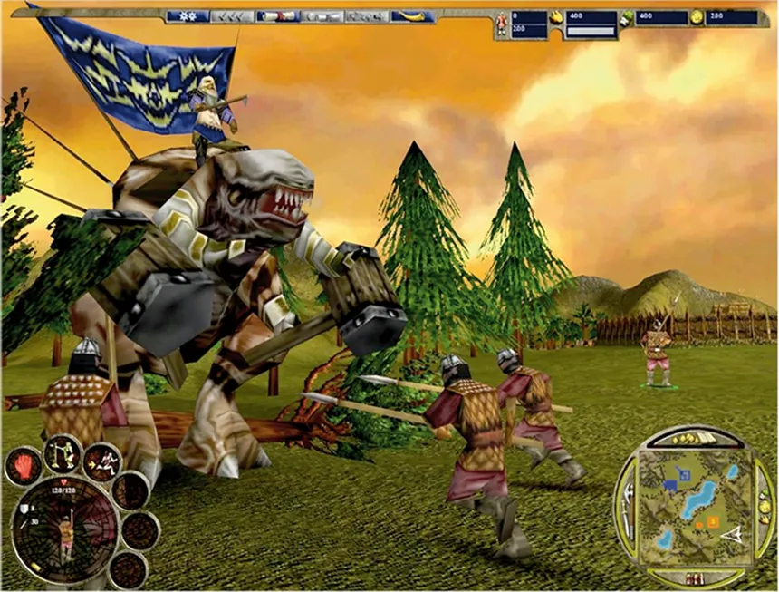 Скриншот 1 к игре Warrior Kings: Battles