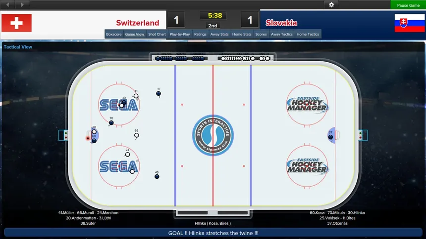 Скриншот 3 к игре Eastside Hockey Manager