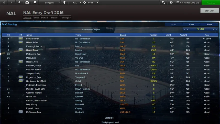 Скриншот 7 к игре Eastside Hockey Manager