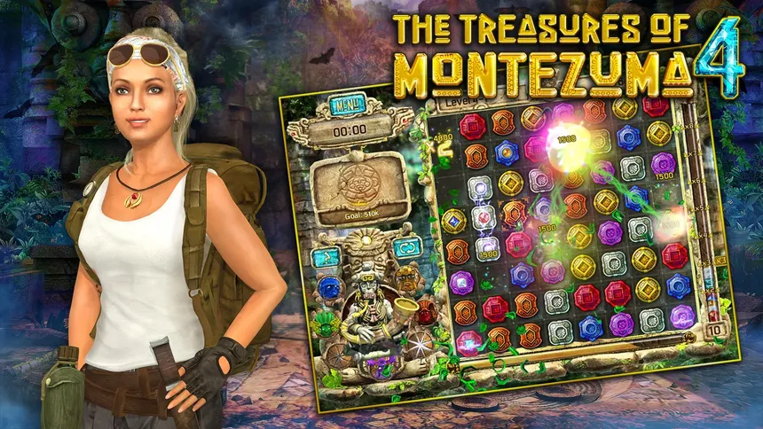 Скриншот 1 к игре The Treasures of Montezuma 4
