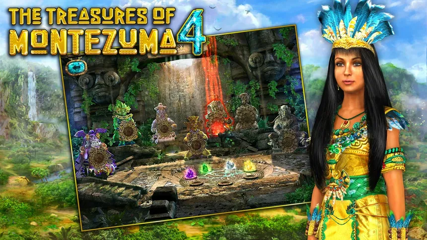 Скриншот 2 к игре The Treasures of Montezuma 4