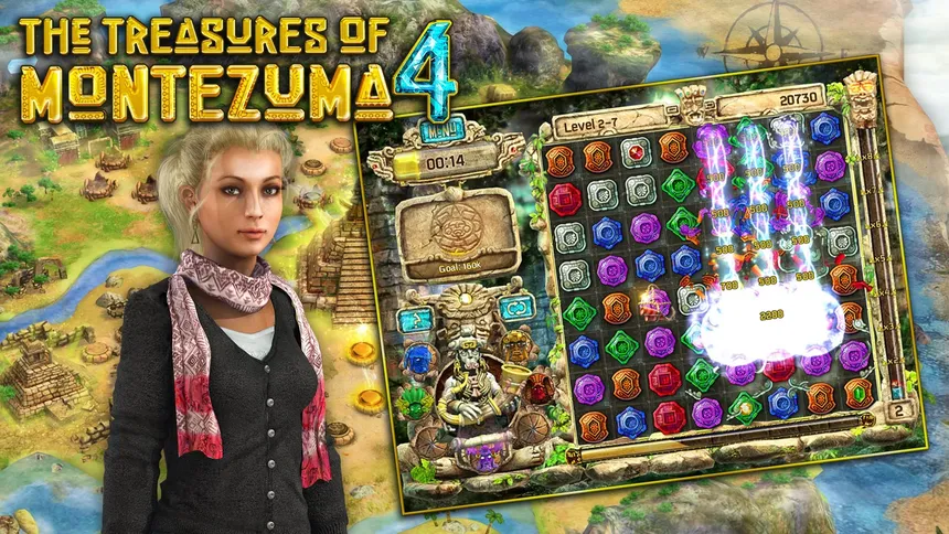Скриншот 3 к игре The Treasures of Montezuma 4