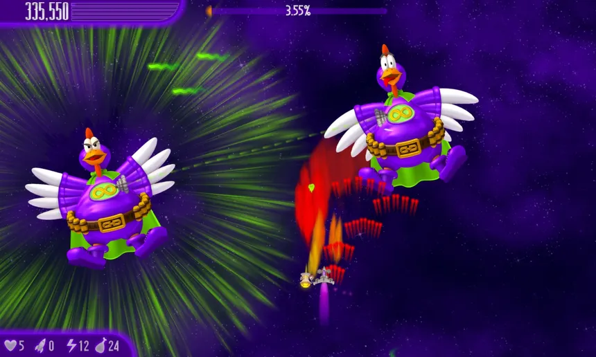 Скриншот 1 к игре Chicken Invaders 4