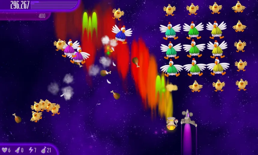 Скриншот 2 к игре Chicken Invaders 4