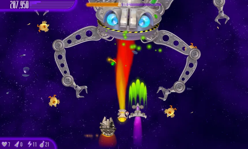 Скриншот 3 к игре Chicken Invaders 4