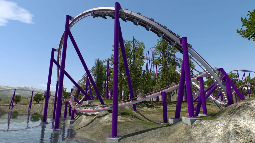 Скриншот 2 к игре NoLimits 2 Roller Coaster Simulation