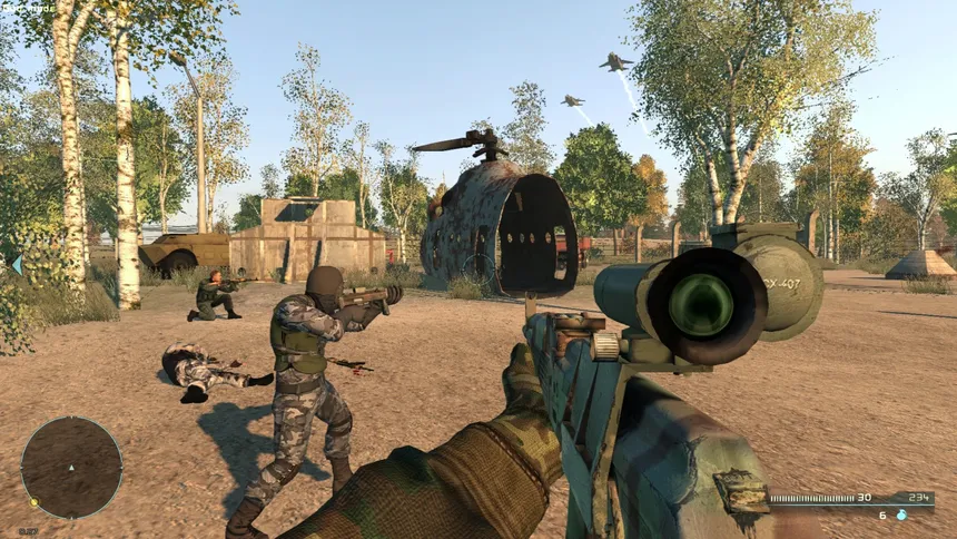 Скриншот 7 к игре Chernobyl Commando